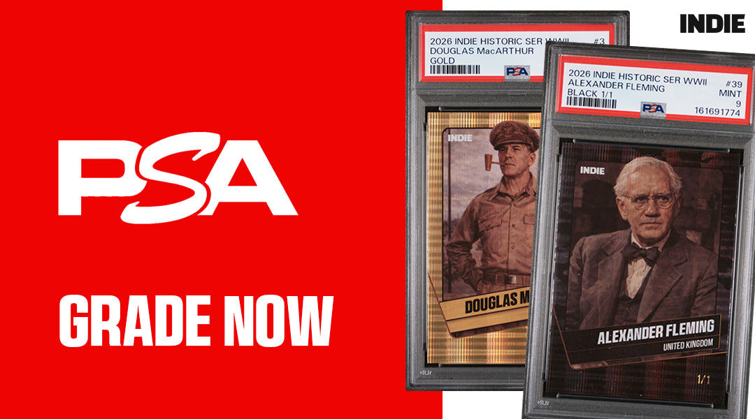 INDIE Cards Are Fully Compatible with Professional Grading