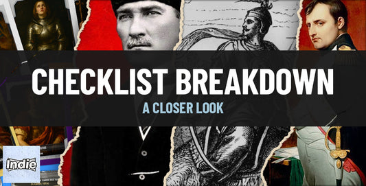 Indie Historical: Base Checklist Breakdown (Trading Cards)