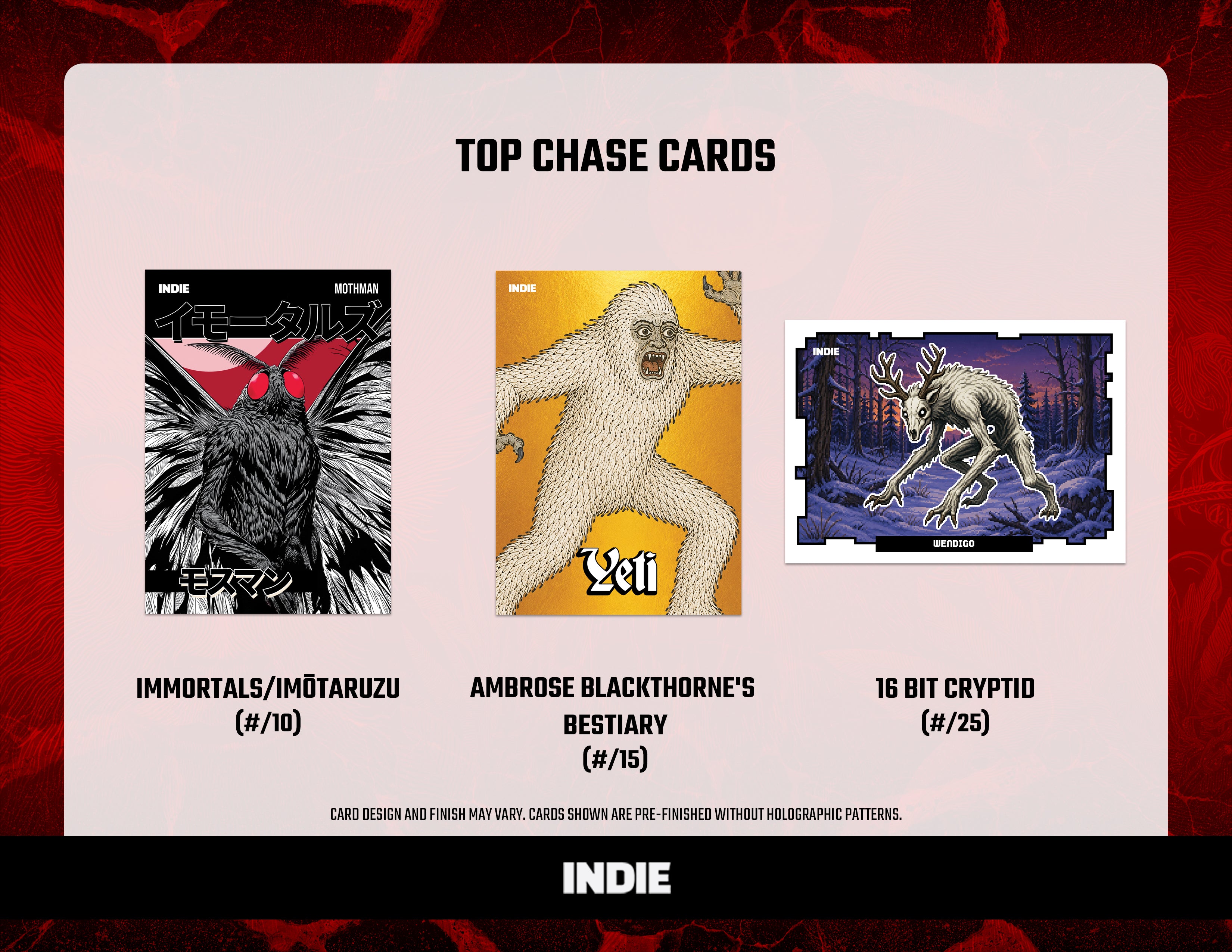 (Pre-Order) 2026 INDIE Cryptid Anthology Trading Cards