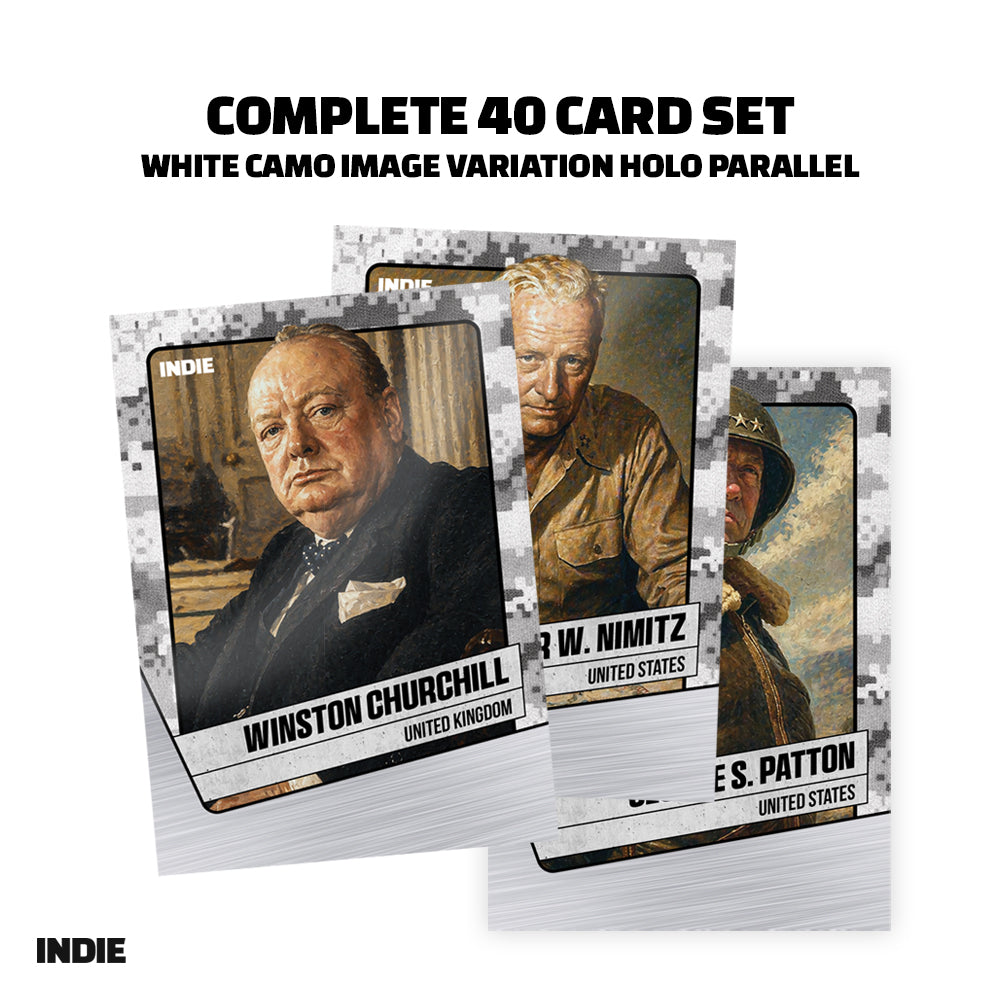 Historic Series: WWII Premium Box Set - Complete 40 Card Set